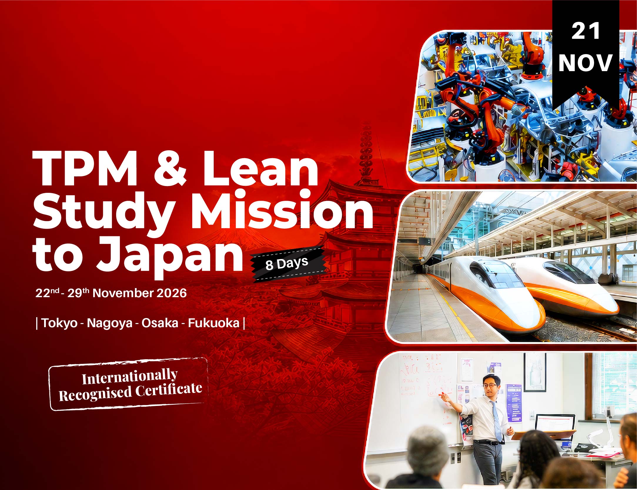 TPM & Lean Study Mission to Japan 